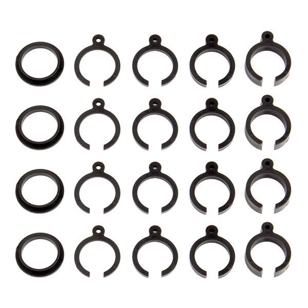 Team Associated ProSC10/Rat/ Reflex Spring Clips/Retainers (AS71054)