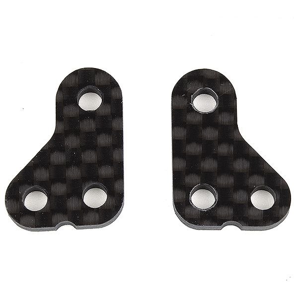 Team Associated RC10T6.2 Steering Arm +1mm Carbon Fibre (AS71144)