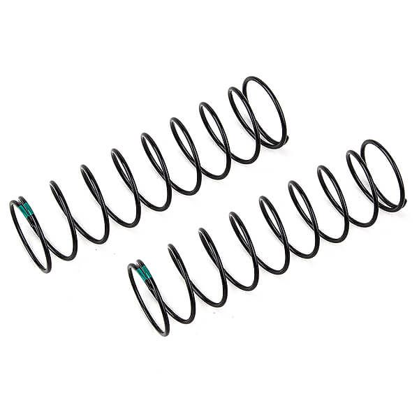 Team Associated 13mm Rear Shock Springs Green 2.2Lb/In, L72 (AS71163)