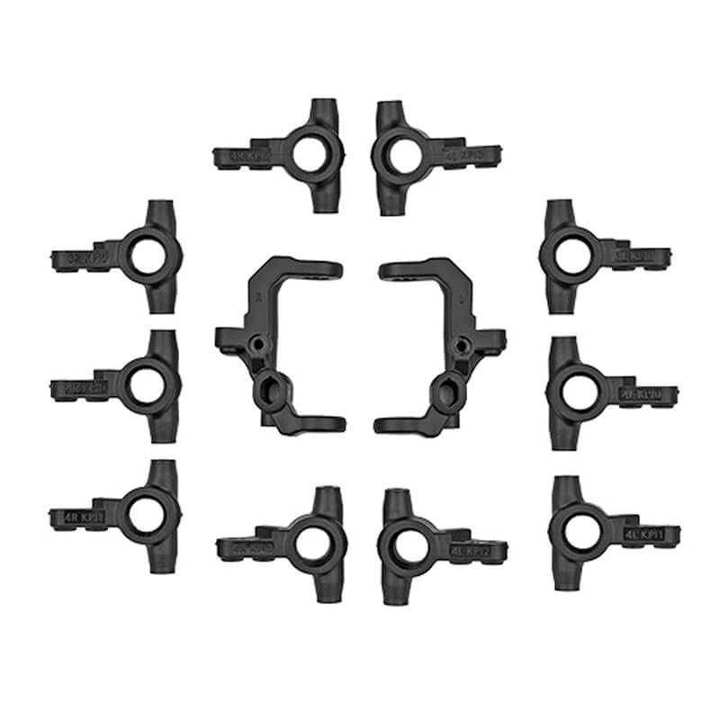 Team Associated RC10B7/T7 V2 Caster And Steering Blocks (AS71213) was AS92414
