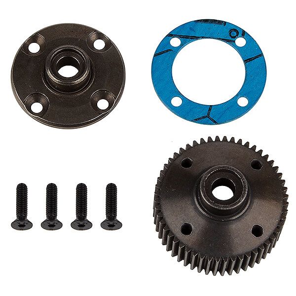 Team Associated DR10M Metal Gear Differential Case Set 52mm (AS72004)