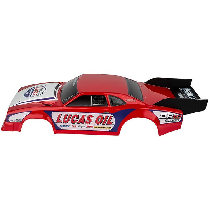 Team Associated DR10 Pro Reakt Lucas Oil Drag Body Shell (AS72033)