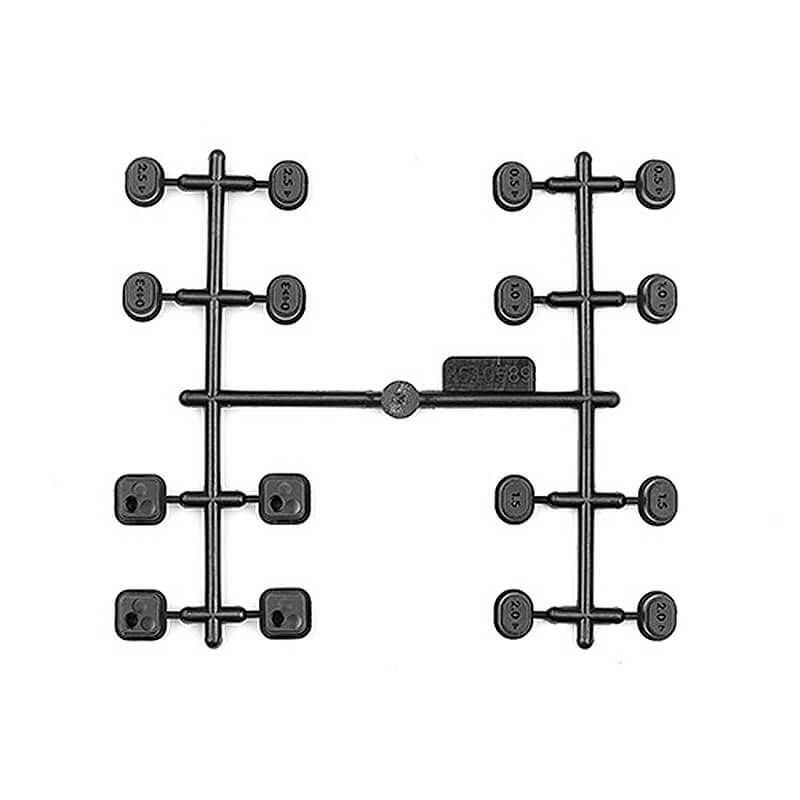 Team Associated DC10 Arm Mount Inserts (AS72206)
