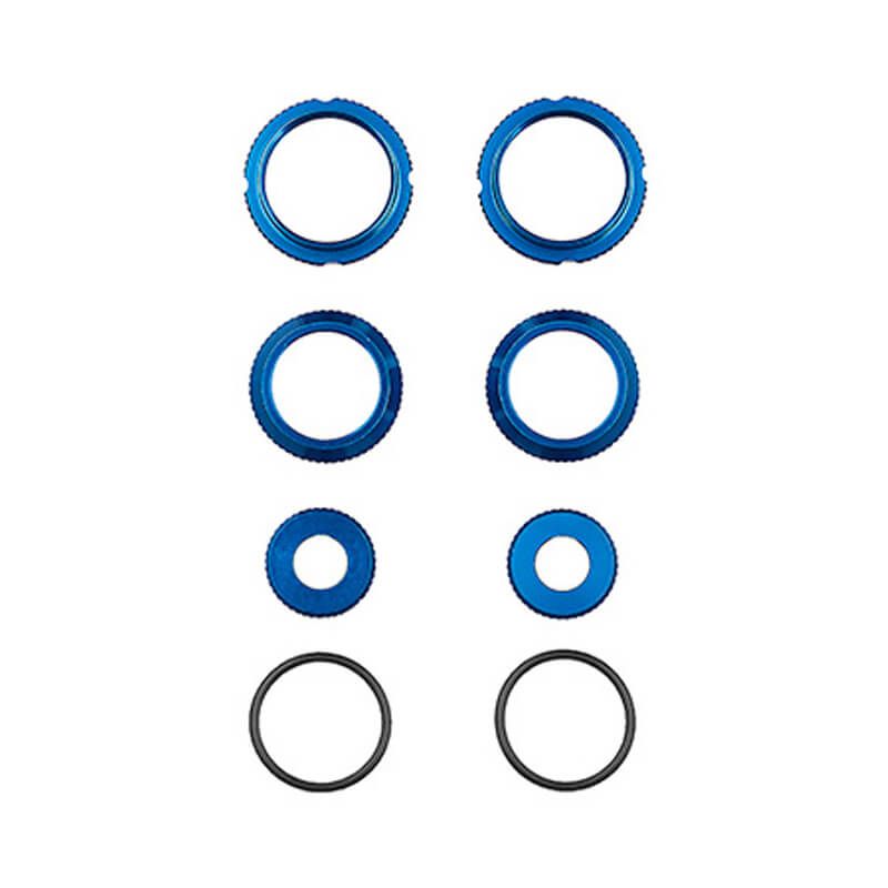 Team Associated DC10 Shock Collar, Bottom Cap &amp; Retainer (AS72227)