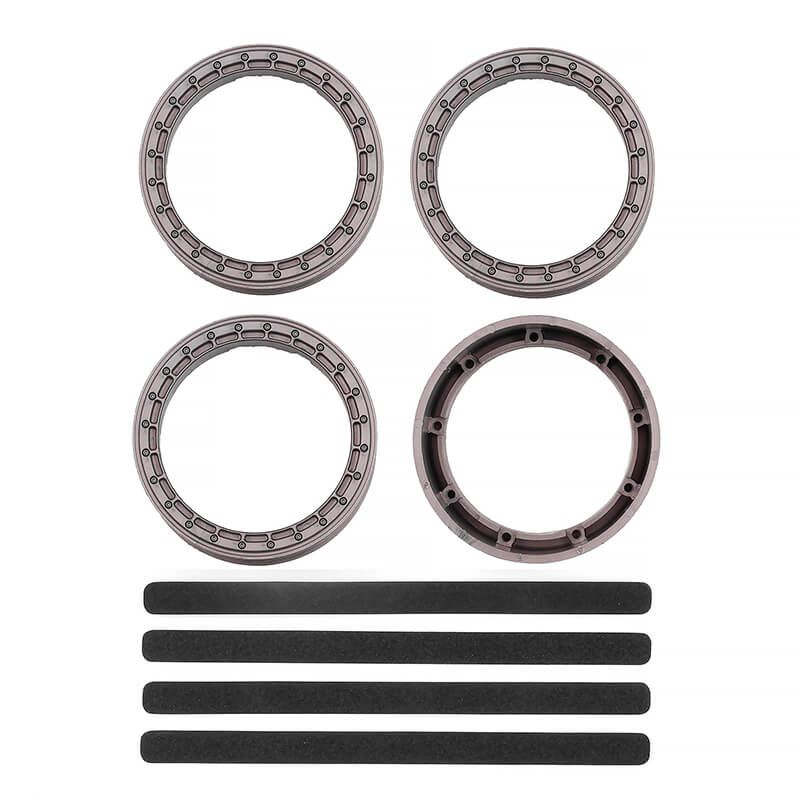 Team Associated DC10 FT Adj. Wheel Rim, Bronze (4) (AS72245)