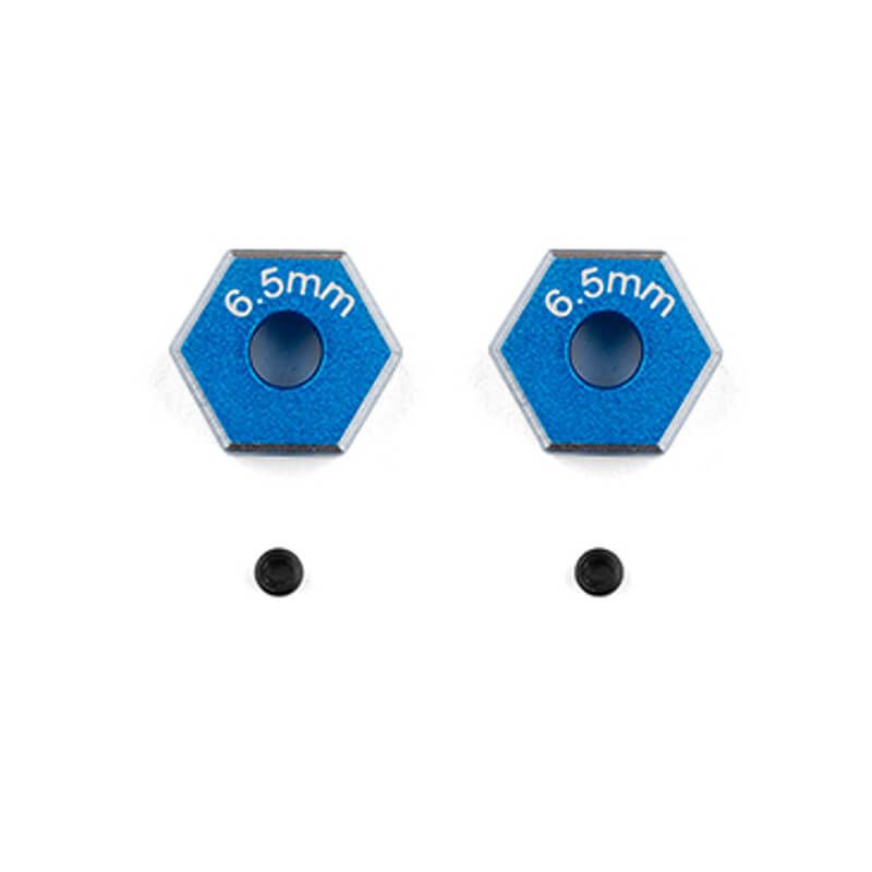 Team Associated DC10 FT Aluminium Wheel Hexes 6.5mm (AS72257)