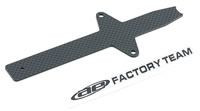 Team Associated T4 Woven Carbon Fibre Batt Strap W/Sticker (AS7452)