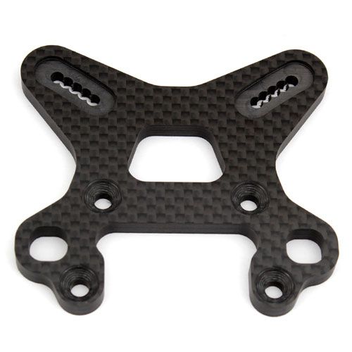 Team Associated RC8B3/RC8B3.2 FT Shock Tower, Front Carbon (AS81028)