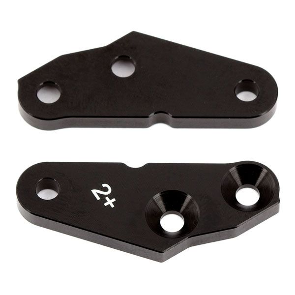 Team Associated RC8B3.1/RC8B3.2 FT Steering Block Arms +2 Degree Aluminium (AS81063)