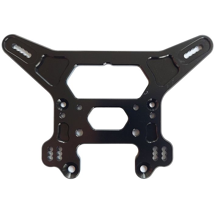 Team Associated RC8T3.2 Rear Shock Tower Aluminium Black (AS81484)
