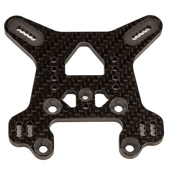 Team Associated RC8B4 FT Rear Shock Tower, Carbon Fibre (AS81506)