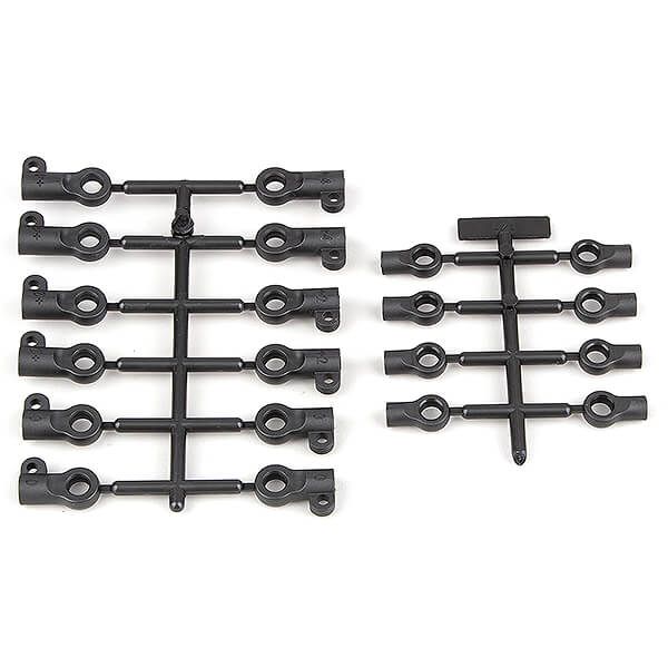 Team Associated RC8B4/T4/RC8B4E/T4E Anti Roll Bar Rod And Shock Ends (AS81621)