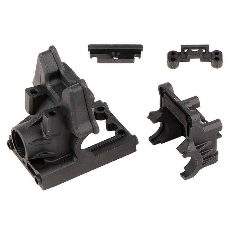 Team Associated RC8B4.1/E FT Front Gearbox, Carbon (AS81652)