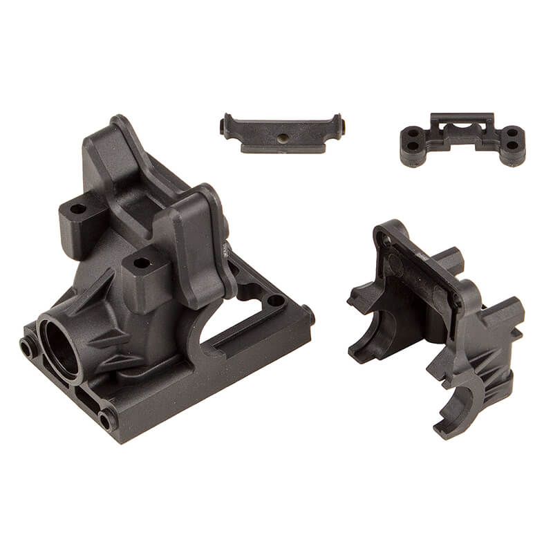 Team Associated RC8B4.1/E FT Rear Gearbox, Carbon (AS81653)