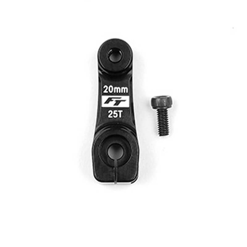 Associated FT Offset Aluminium Clamping Servo Horn 25T 20mm (AS81673)