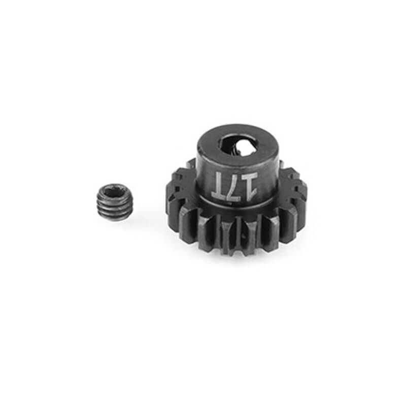 Team Associated FT Steel Pinion Gear 17T Mod1 5mm Shaft (AS81679)