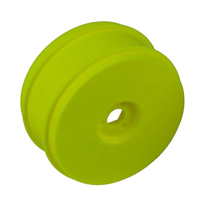 Team Associated RC8 83mm 1/8Th Wheels (4) - Yellow (AS89297)