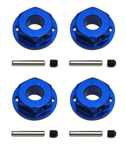Team Associated SC10 4X4 FT Aluminium Wheel Hexes (4) (AS91171)