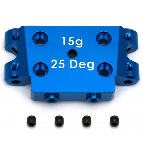 Team Associated B5/B5M Factory Team Alum. Bulkhead 25 Degree (15G) (AS91367)