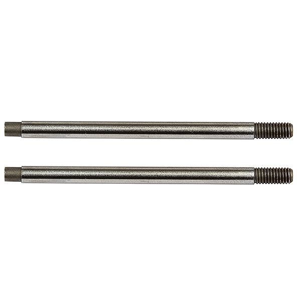 Team Associated 3X29 Shock ShaFTs V2, Chrome (B74) (AS91645)