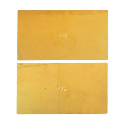 Team Associated B6/B6.1 Brass Under Battery Weights (AS91744)