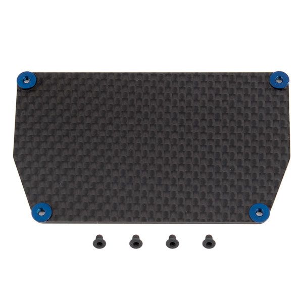Team Associated B6/B6.1 FT Graphite Esc Plate (AS91754)