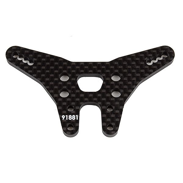 Team Associated B6.3 Rear Wide Shock Tower Carbon Fibre (AS91881)