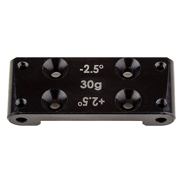 Team Associated B6.3 FT Steel Bulkhead 25/30 Degree (AS91898)