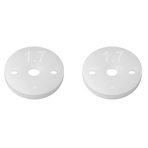 Team Associated FT 13mm Shock Pistons, 2.5mm, 2 X 1.7 (AS91933)