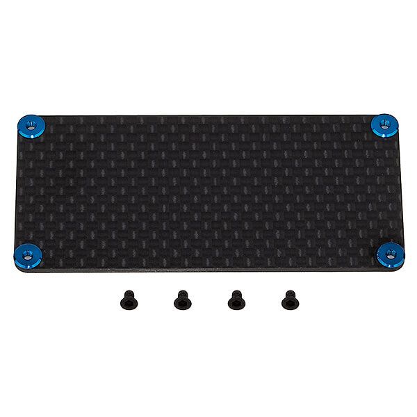 Team Associated RC10B6.4 FT Esc Weight, Carbon Fibre (AS91975)