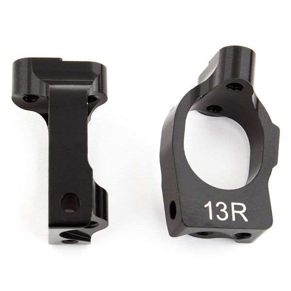 Team Associated B64 Aluminum Caster Blocks, 13 Deg. (AS92030)