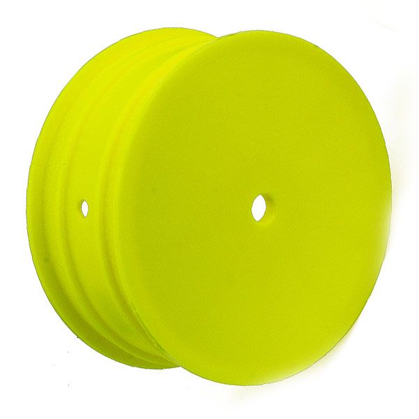 Team Associated Buggy Wheel 12mm Hex 2.2&quot; 4Wd Front Yellow B64/B74 (AS92096)