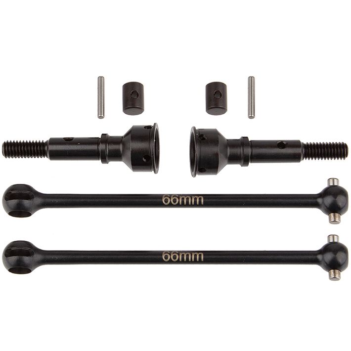 Team Associated RC10B74.1 Rear Cva Set 66mm (AS92299)