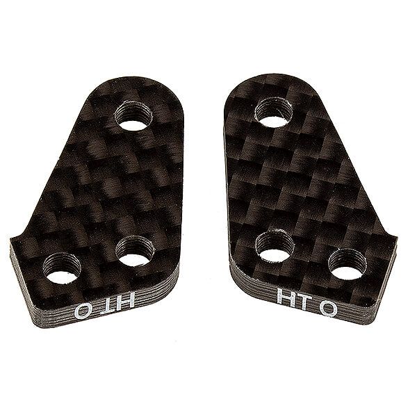 Team Associated B74 FT Carbon Fibre Steering Block Arms Ht0 (AS92305)