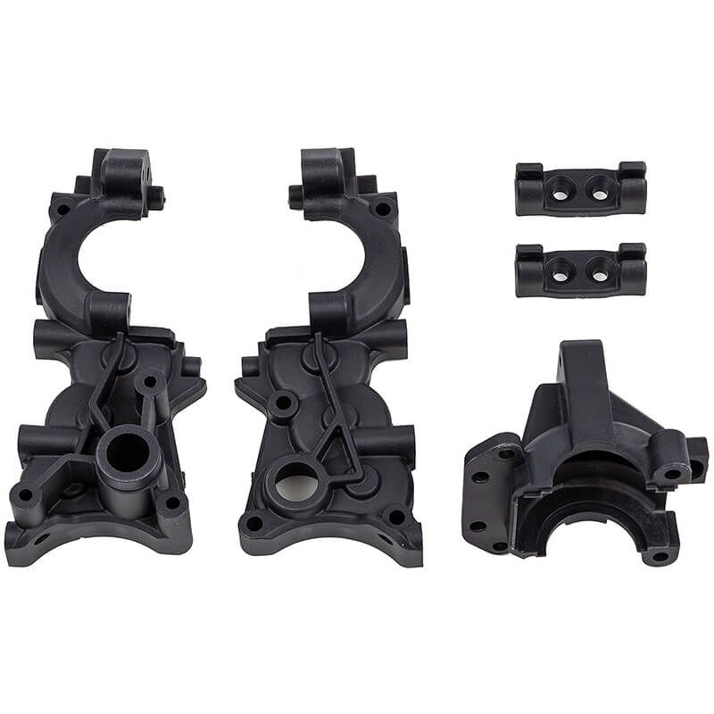 Team Associated RC10B7 FT Gearbox, Carbon (AS92406)