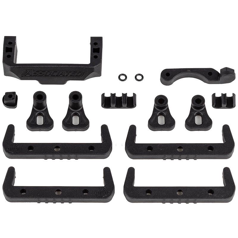 Team Associated RC10B7 Battery Mount/Fan Mount/Servo Mount (AS92418)