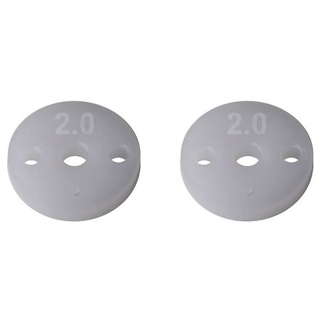 Team Associated RC10B7 FT 13mm Shock Pistons 2.5mm (2 X 2.0) (AS92429)