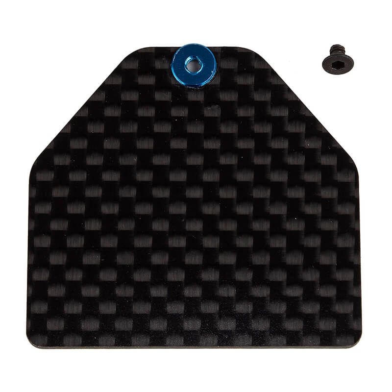 Team Associated RC10B7 FT C/Fibre Servo Weight Plate 4G (AS92446)