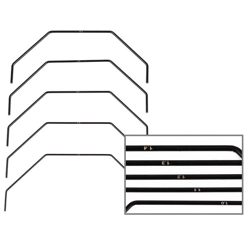 Team Associated RC10B7 Front Anti Roll Bar Set (AS92459)