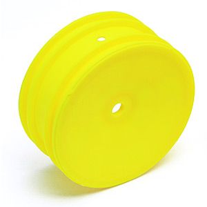 Team Associated Buggy Front Wheel Hex Yellow (B4.2/B5/B5M/B6/B6D) (AS9691)