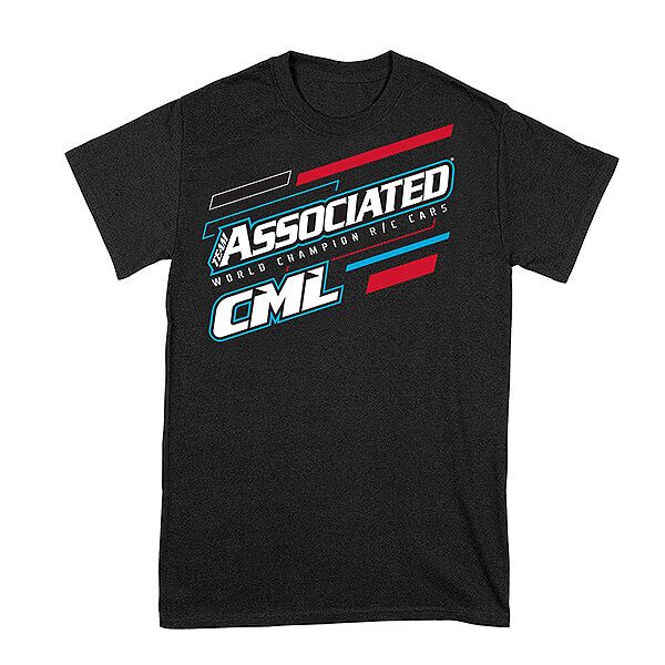 Team Associated/CML Wc T-Shirt Black (Men&#039;S Medium) (AS97035C)