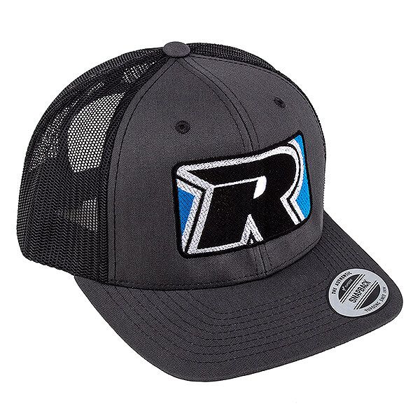 Reedy 2022 Trucker Hat Flat Bill Charcoal/Black (AS97079)