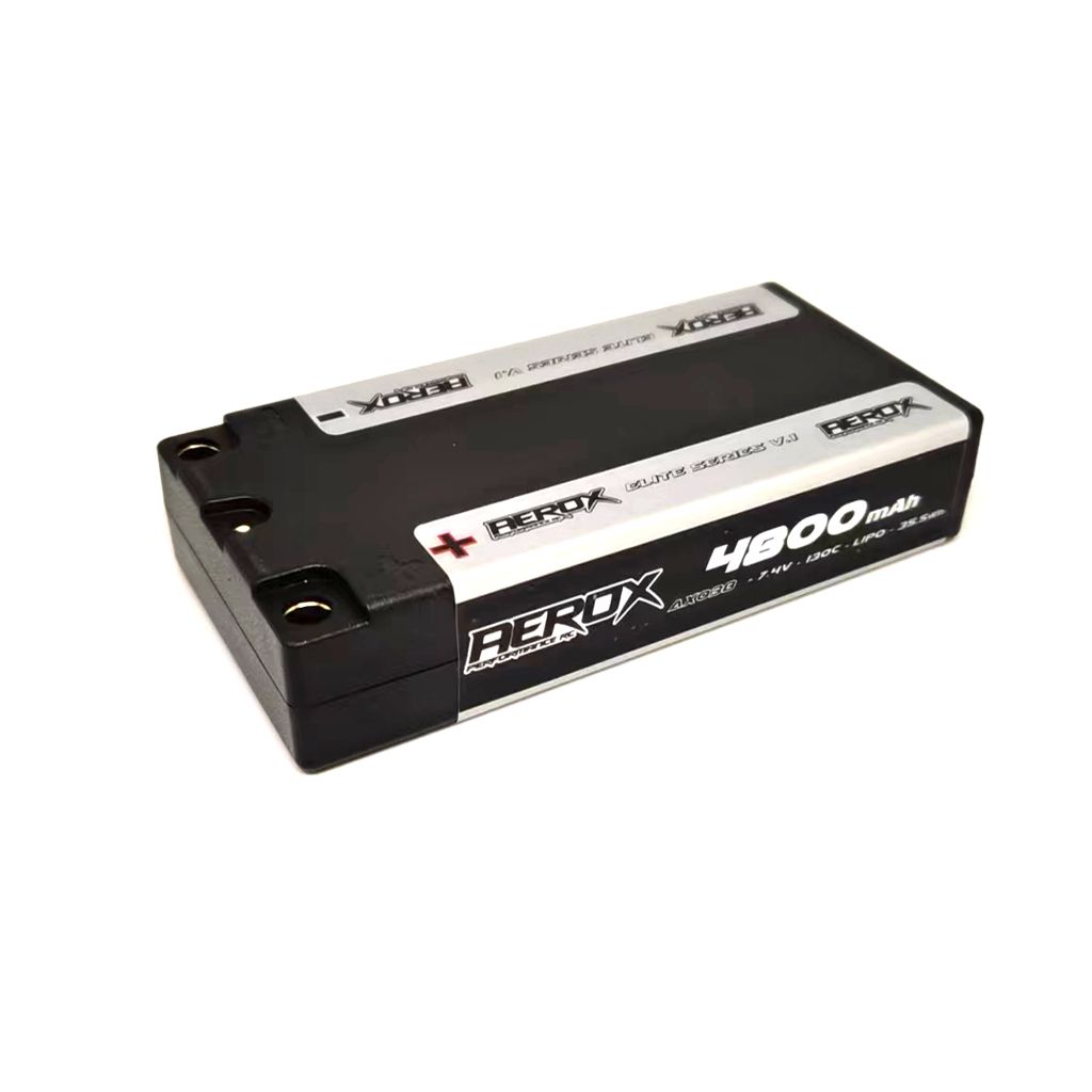 Aeox Elite Lipo 4800mAh Shorty 7.4V 130C 20mm (AX038)
