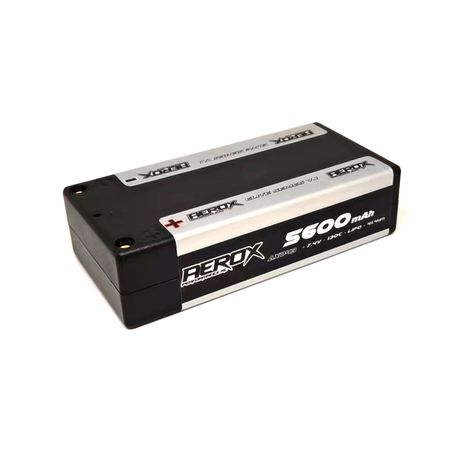 Aerox Elite Lipo 5600mAh Shorty 7.4V 130C 25mm (AX043)