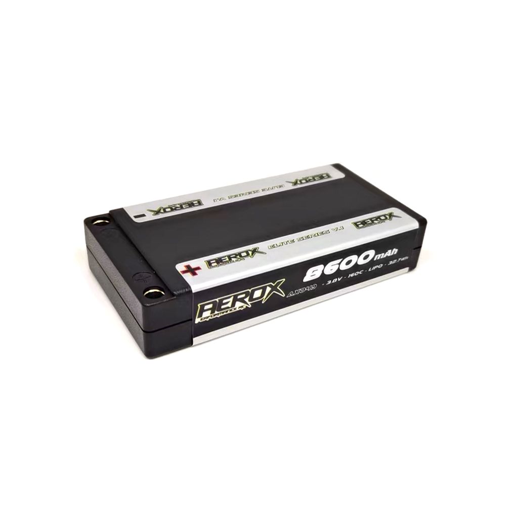 Aerox Elite Lipo 8600mAh HV 1S 3.8V 160C 18.5mm (AX049)