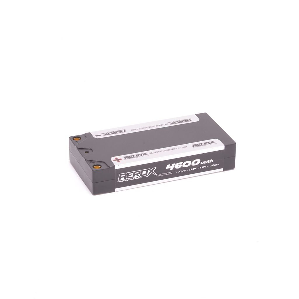 AEROX ELITE LiPo 4600mAh Shorty 7.4v 130C 18.5mm (AX053)