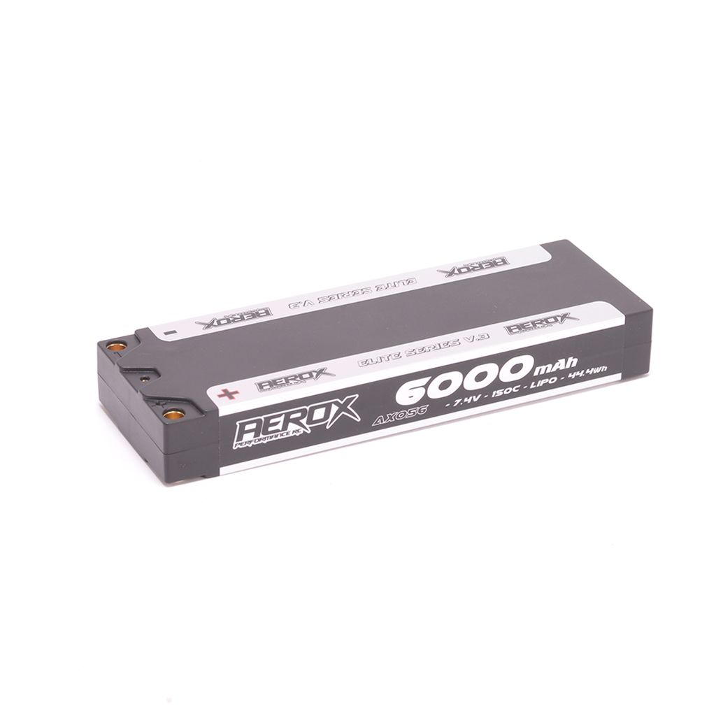 AEROX ELITE LiPo 6000mAh Stick 7.4v 150C 19.5mm (AX056)