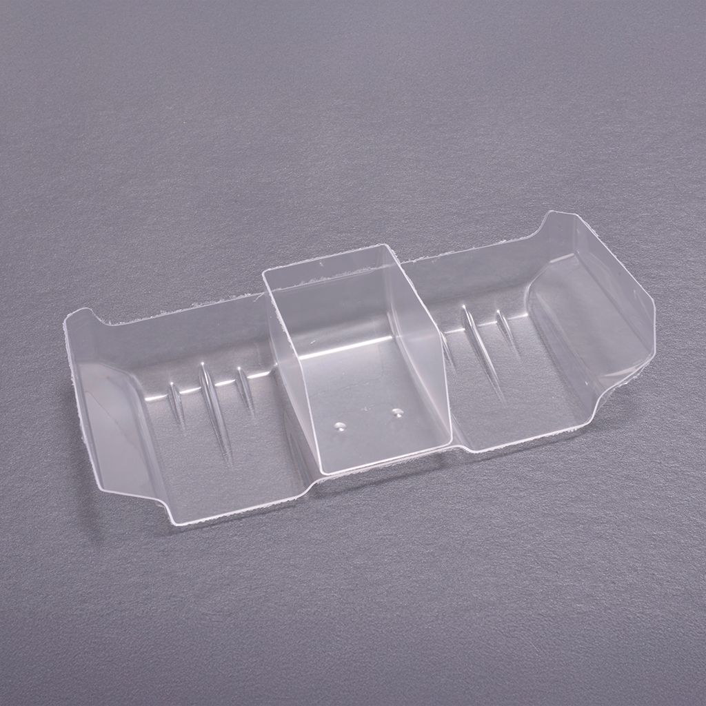 AEROX 1/10 Wide Rear Wing - 1mm Clear (2 part) (AX102)