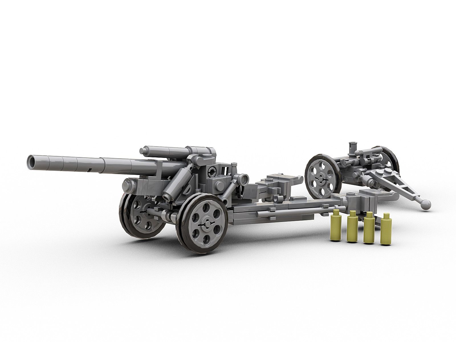 Build Army German 15cm SFH 18 Artillery (B0018)