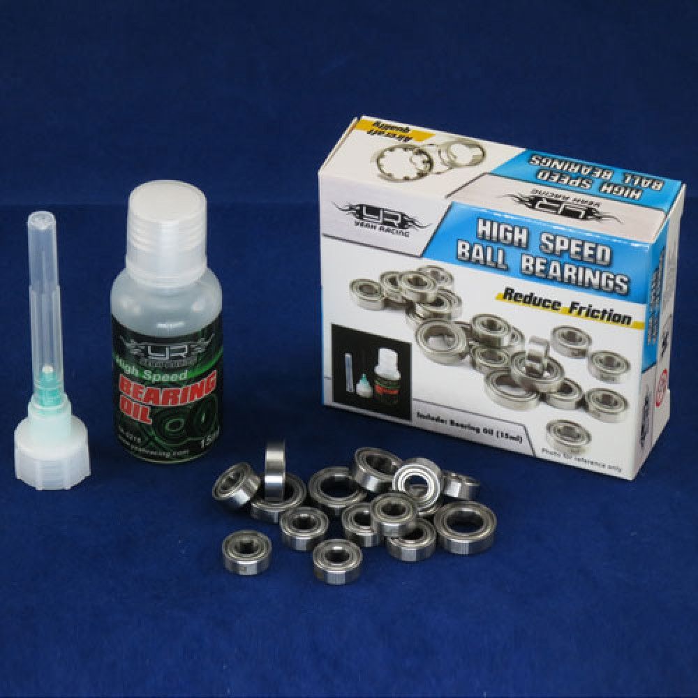 Yeah Racing RC PTFE Bearing Set with Bearing Oil Tamiya TT02 (YB0274BX)